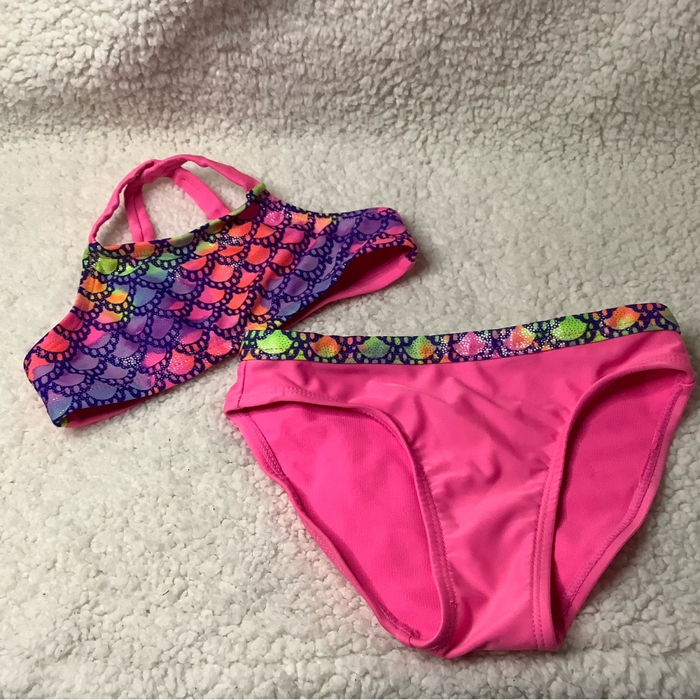 George Kids 2 Piece Bathing Suit XS 4-5